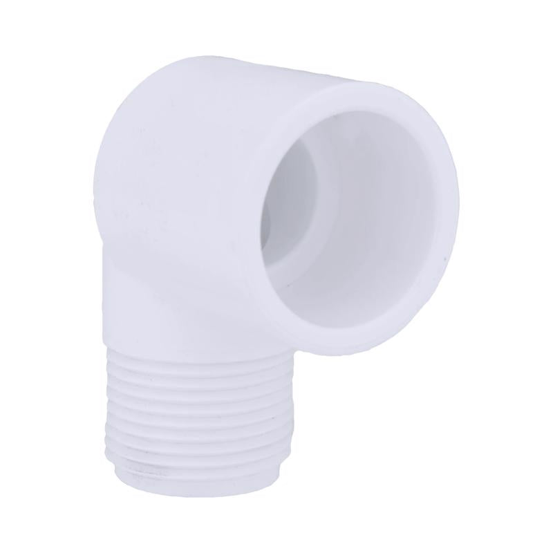 Charlotte Pipe Schedule 40 3/4 in. Slip X 3/4 in. D MPT PVC Street Elbow