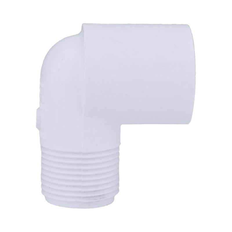 Charlotte Pipe Schedule 40 3/4 in. Slip X 3/4 in. D MPT PVC Street Elbow