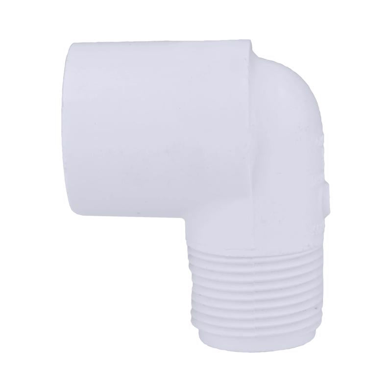 Charlotte Pipe Schedule 40 3/4 in. Slip X 3/4 in. D MPT PVC Street Elbow