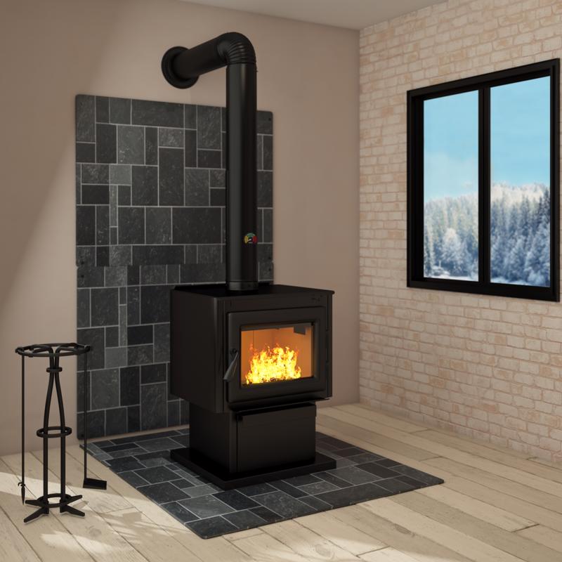 Imperial 52 in. W X 36 in. L Slate Stove Board