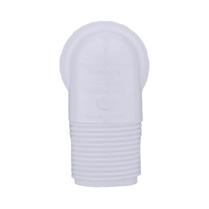 Charlotte Pipe Schedule 40 1 in. Slip X 1 in. D MPT PVC Street Elbow