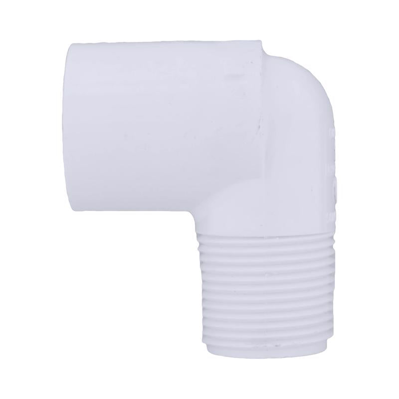 Charlotte Pipe Schedule 40 1 in. Slip X 1 in. D MPT PVC Street Elbow
