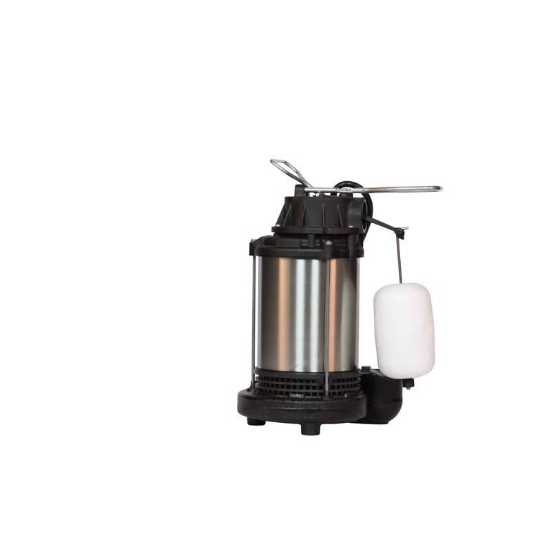 Wayne 1 HP 6100 gph Stainless Steel Vertical Float Switch AC Sump Pump 8 ft