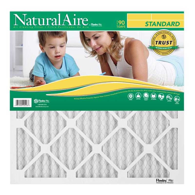 NaturalAire 20 in. W X 22 in. H X 1 in. Synthetic 8 MERV Pleated Air Filter