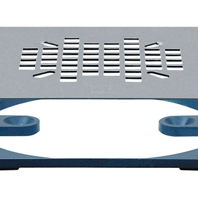 Sioux Chief 4-3/8 in. Chrome Square Stainless Steel Drain Grate