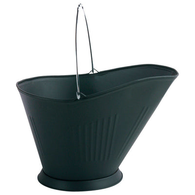 Panacea Black Matte Steel Coal Hod