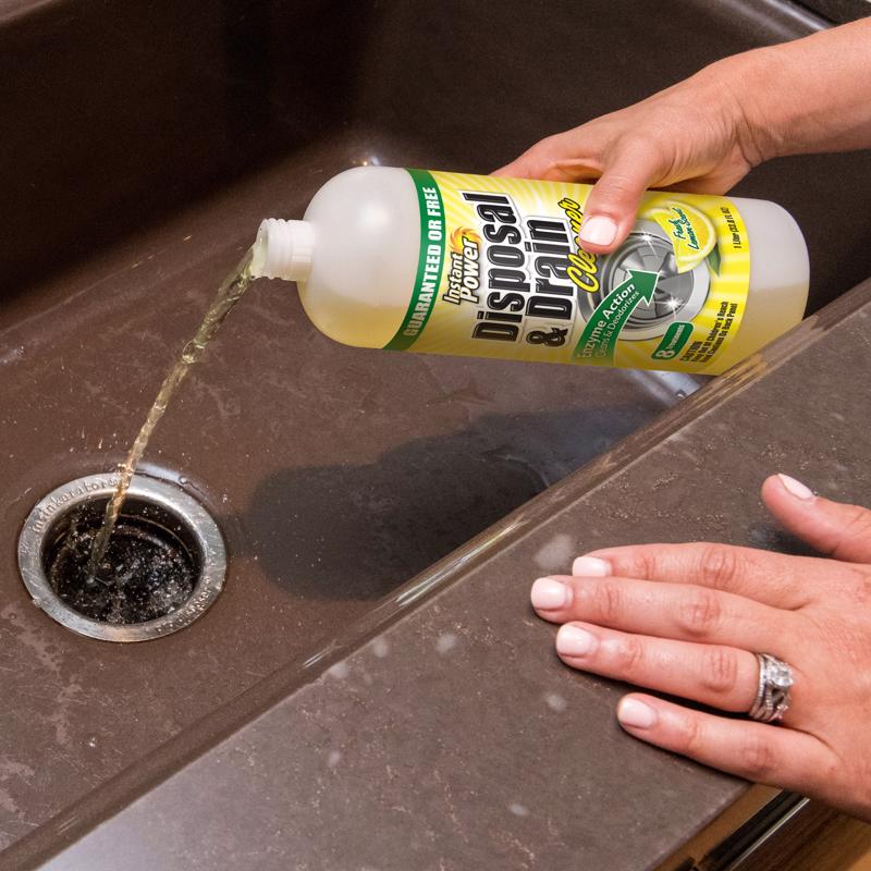 Instant Power Liquid Garbage Disposal & Drain Cleaner 1 L