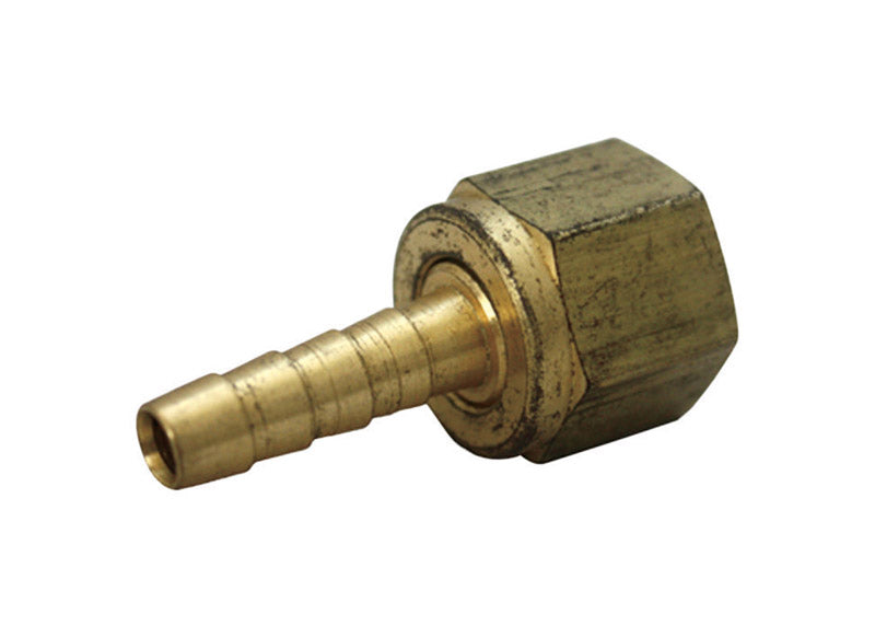 JMF Company Brass 1/4 in. D X 3/8 in. D Adapter