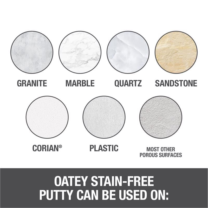 Oatey White Plumbers Putty 9 oz
