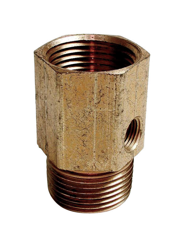 Dial Brass Stove Pipe Adapter