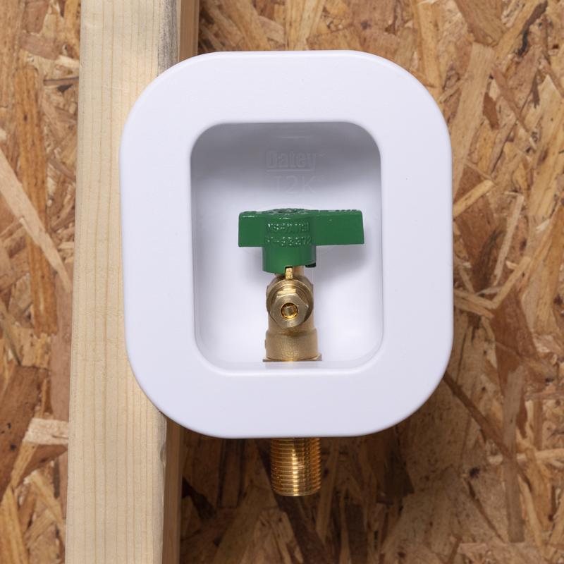 Oatey 1/2 in. D Ice Maker Outlet Box