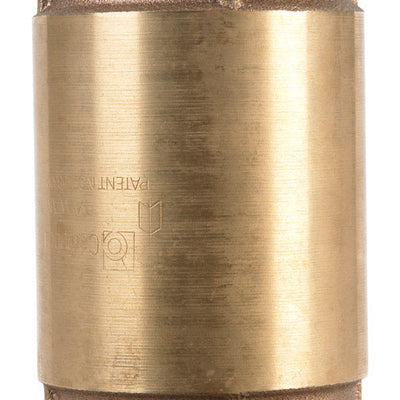 Campbell 2 in. D FNPT x FNPT Red Brass Spring Loaded Check Valve