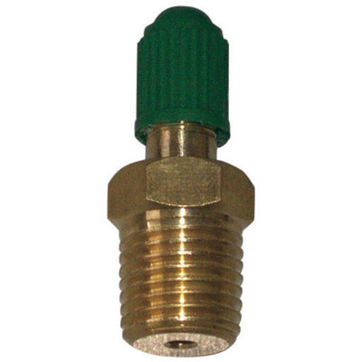 Campbell 1/4 in. Threaded Brass Snifter Air Valve 1/2 in.