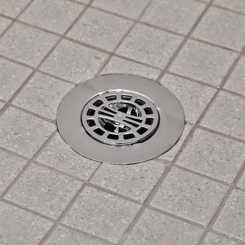 Danco 4-1/4 in. Chrome Round Drain Grate and Cover