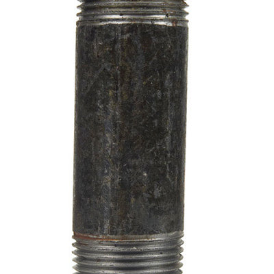 Anvil Beck 1/2 in. MPT Black Steel 4 in. L Nipple