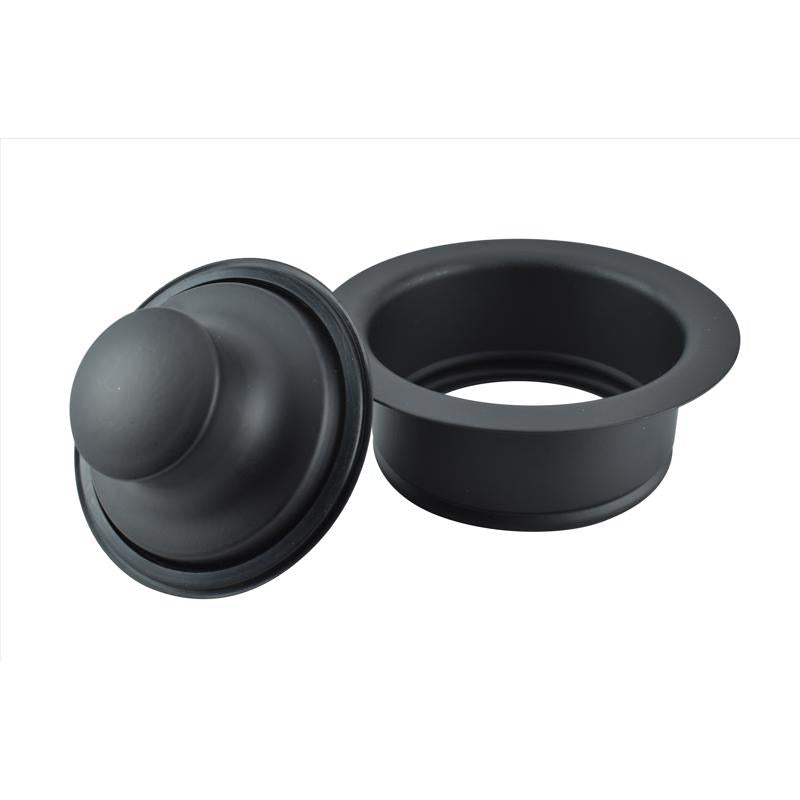 Keeney 3.5 in. Black Metal Drain Stopper