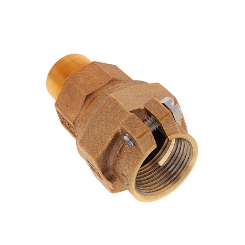 Legend 1 in. MPT Pattern X 3/4 in. D MNPT Bronze Reducing Coupling