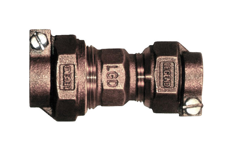 Legend 3/4 in. Pack Joint Pattern X 3/4 in. D Pack Joint Bronze Union