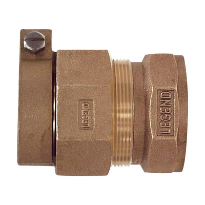 Legend 3/4 in. FIP Pattern X 3/4 in. D CTS Pack Joint Bronze Coupling