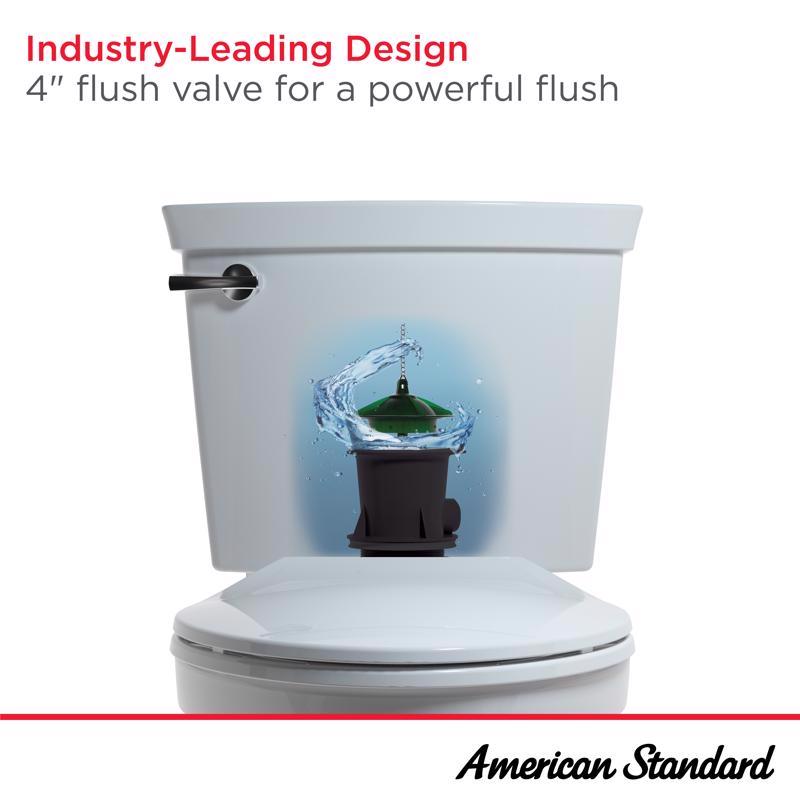 American Standard Champion 4 ADA Compliant 1.28 gal White Elongated Complete Toilet