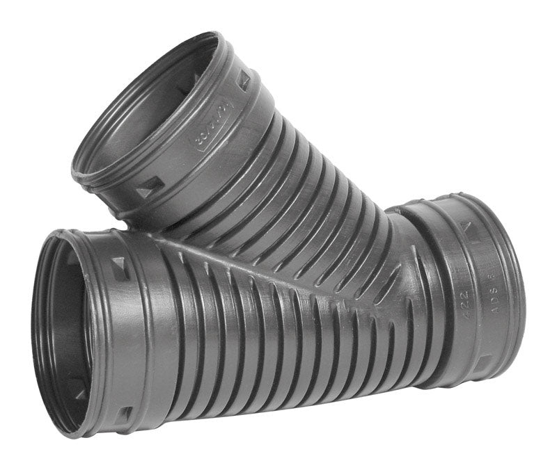 Advanced Drainage Systems Schedule 40 6 in. Snap X 6 in. D Snap Polyethylene 16 in. Wye