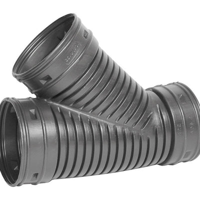 Advanced Drainage Systems Schedule 40 6 in. Snap X 6 in. D Snap Polyethylene 16 in. Wye