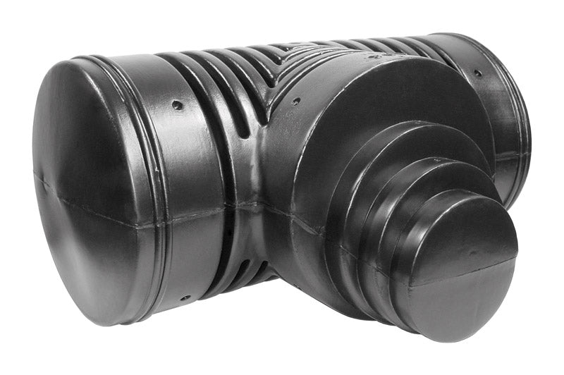 Advanced Drainage Systems 6 in. Snap X 6 in. D Snap Polyethylene 16 in. Tee