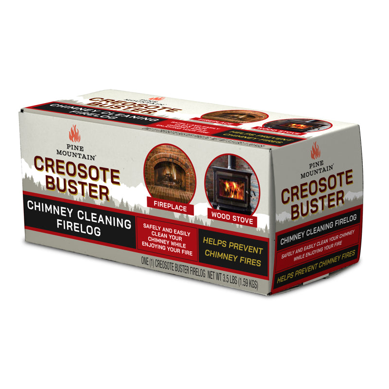 Pine Mountain Creosote Buster Fire Log 1.5 hr 3.5 lb