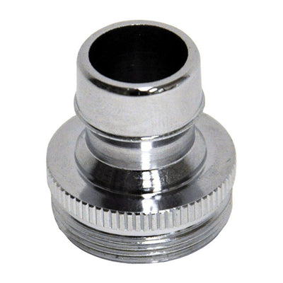 Danco Dual Thread 15/16 in.-27 or 55/64 in. Chrome Dishwasher Adapter
