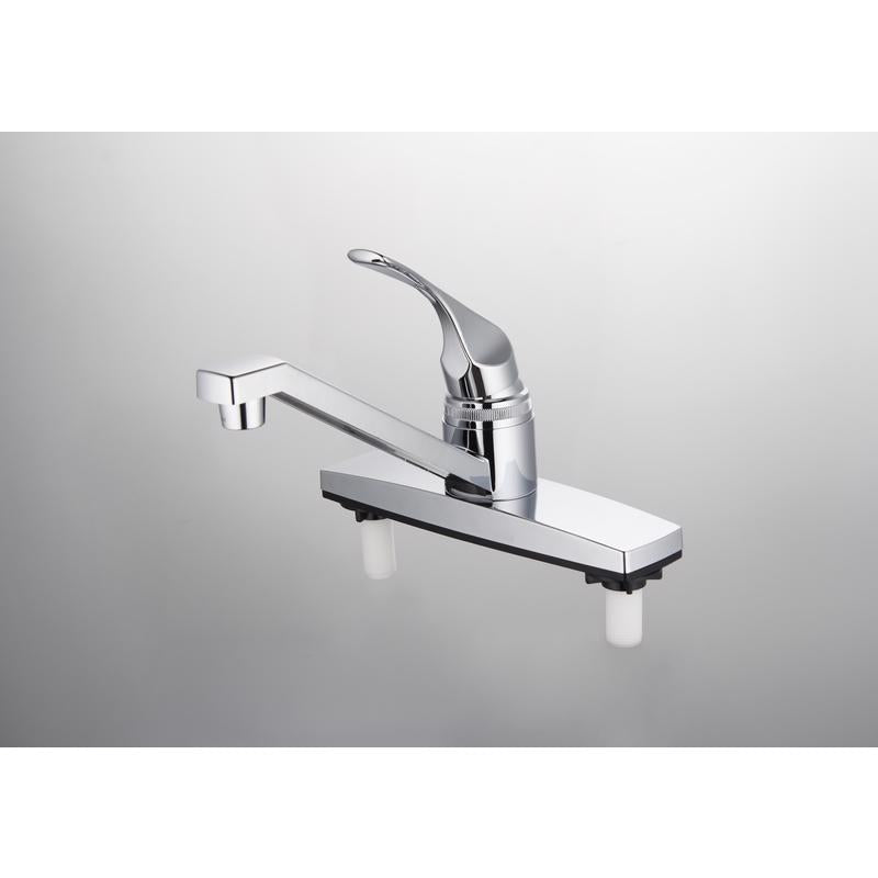 Home Plus One Handle Chrome Kitchen Faucet