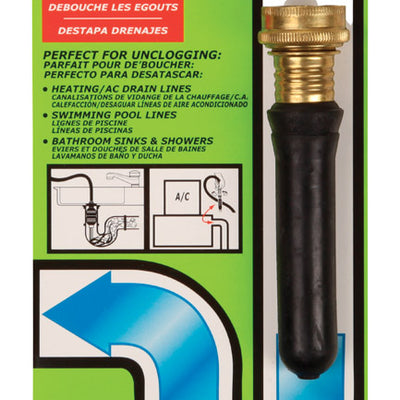 GT Water Products Drain King 0 ft. L Drain Unclogger