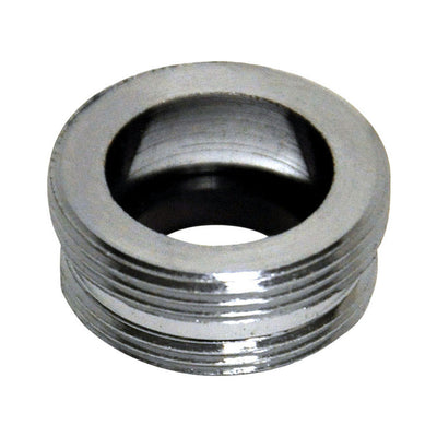 Danco Male Thread 55/64 in.-27M x 13/16 in.-27M Chrome Plated Aerator Adapter