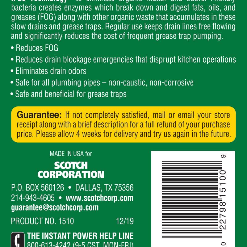 Instant Power Liquid Drain Cleaner 1 gal
