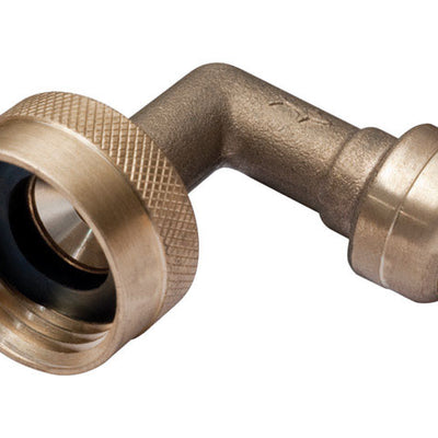SharkBite Push to Connect 1/4 in. PTC X 3/4 in. D FHT Brass Dishwasher Elbow