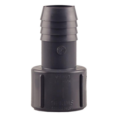 Boshart Industries 1 in. FPT X 1 in. D Insert Polypropylene Female Adapter