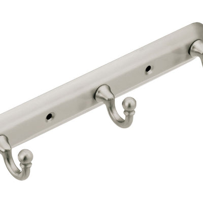 Moen Yorkshire 2 in. H X 1.75 in. W Brushed Nickel Robe Hook