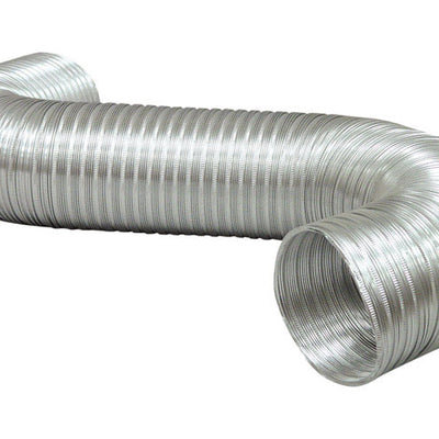 Deflect-O Jordan 28 in. L X 8 in. D Black/Silver Aluminum Dryer and Vent Hose