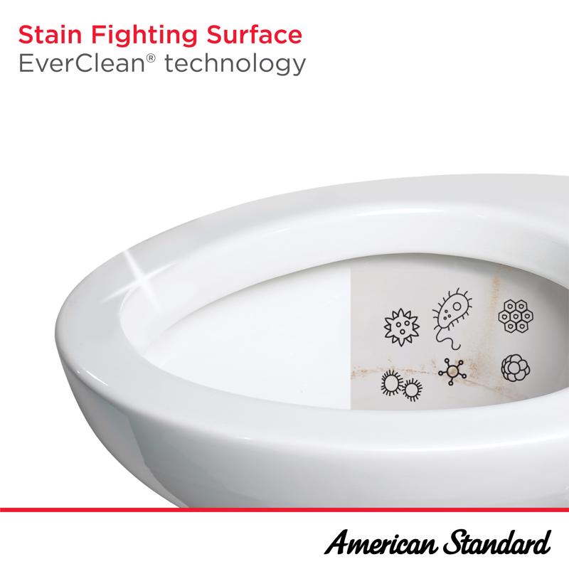 American Standard Cadet 3 FloWise ADA Compliant 1.28 gal White Elongated Complete Toilet