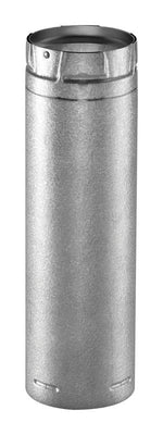 DuraVent 3 in. D X 12 in. L Stainless Steel Double Wall Stove Pipe