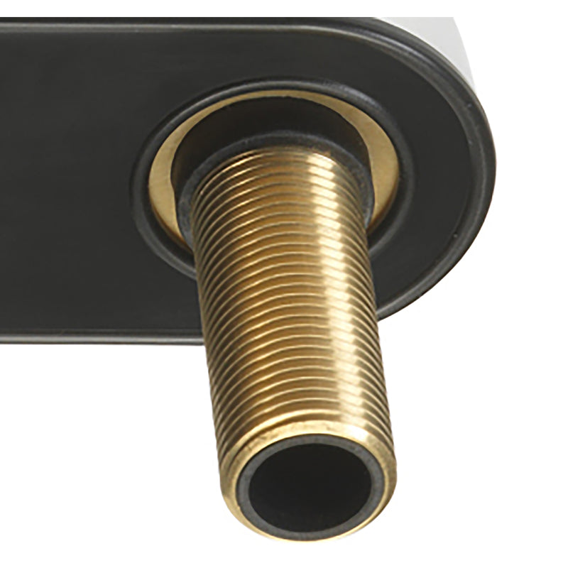 Oakbrook Collection Brushed Nickel Modern Two-Handle Bathroom Sink Faucet 4 in.
