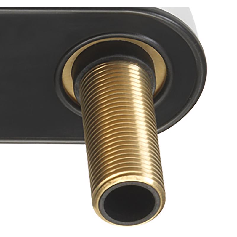Oakbrook Collection Essentials Two Handle Brushed Nickel Kitchen Faucet Side Sprayer Included