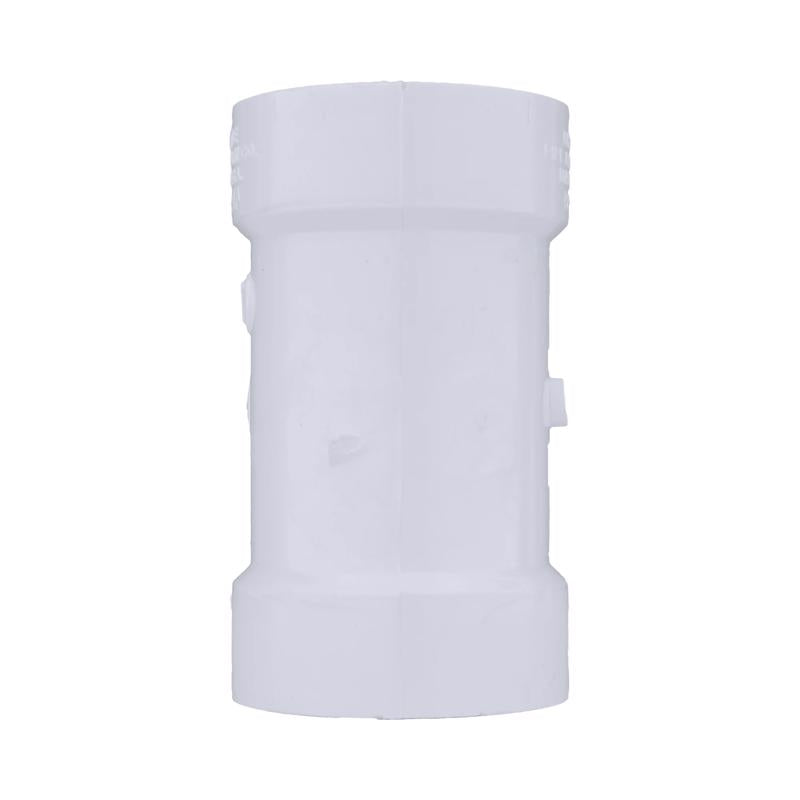 Charlotte Pipe Schedule 40 1-1/2 in. Hub X 1-1/2 in. D Hub PVC Cleanout Tee with Plug