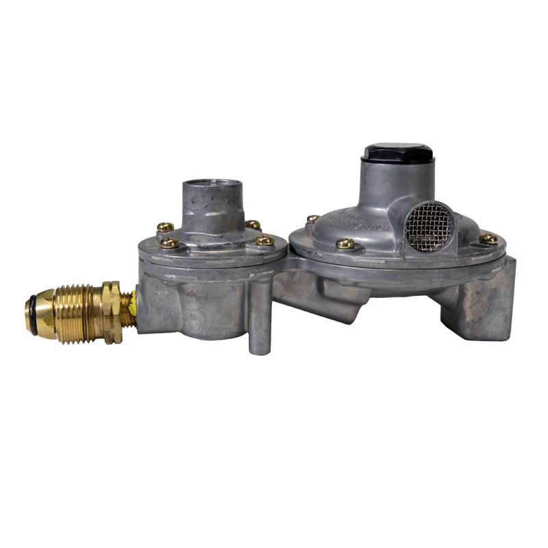 Mr. Heater 3/8 in. D Steel Excess Flow Soft Nose P.O.L x Female Pipe Thread Propane Regulator Kit