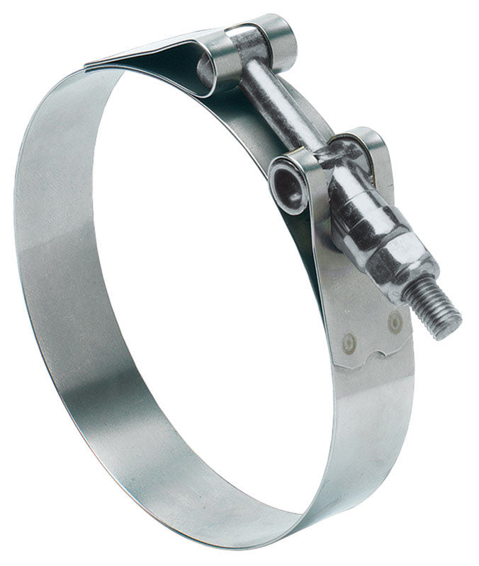 Ideal Tridon 2-1/4 in. 2.56 in. 225 Silver Hose Clamp Stainless Steel Band T-Bolt