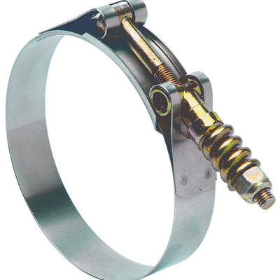 Ideal Tridon 4-1/16 in. 4-3/8 in. SAE 406 Hose Clamp Stainless Steel Band T-Bolt