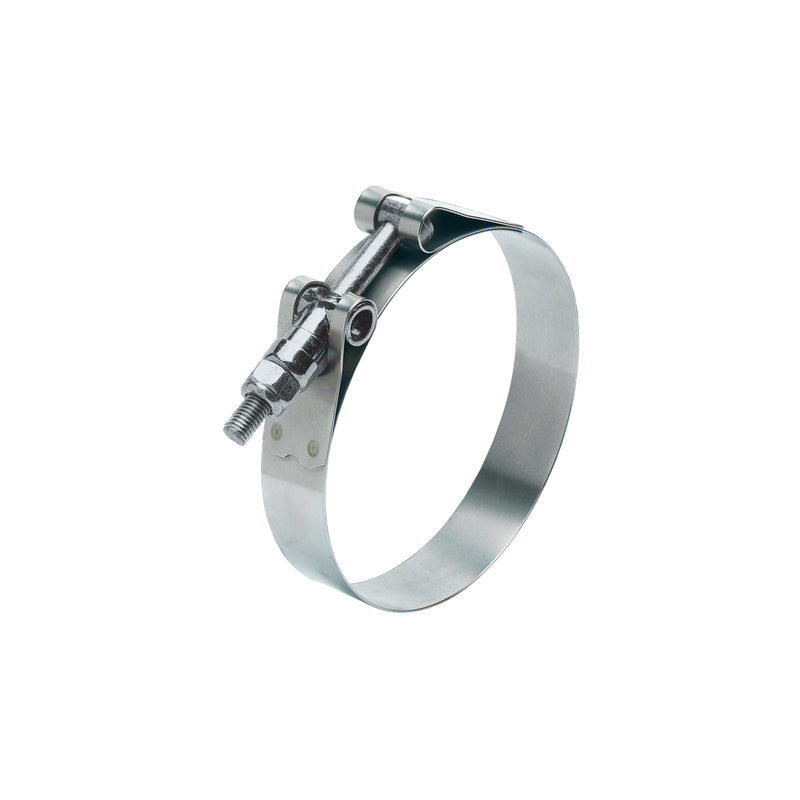 Ideal Tridon 1-5/8 in. 1-7/8 in. 163 Silver Hose Clamp With Tongue Bridge Stainless Steel Band T-Bol
