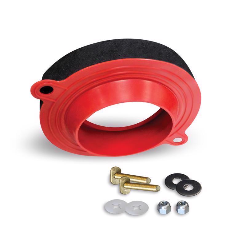 Korky Wax Free Toilet Seal Rubber and Foam For Universal