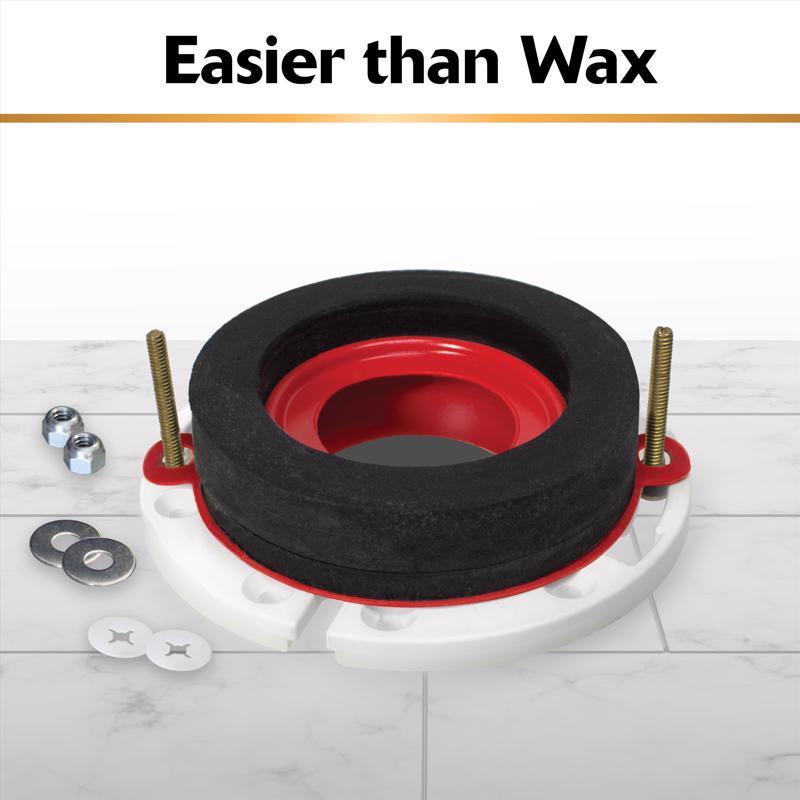 Korky Wax Free Toilet Seal Rubber and Foam For Universal