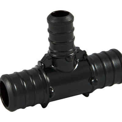 SharkBite 1/2 in. PEX X 3/4 in. D PEX Plastic Reducing Tee