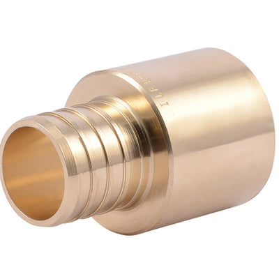 SharkBite 1 in. Crimp X 1 in. D PEX Brass Adapter